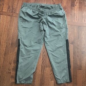 Under Armour Men's Grey Joggers with Black Side design